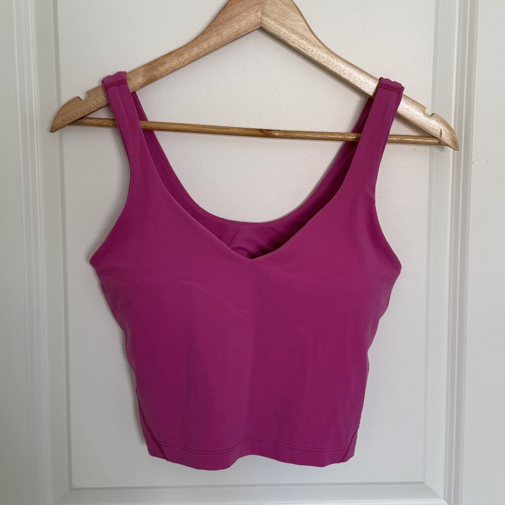Align Tank Top A/B Cup in Sonic Pink